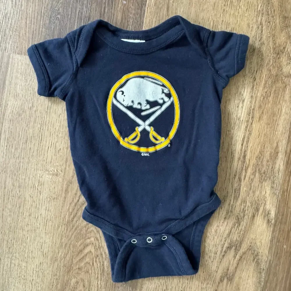 NHL Hockey/Athletic Onesie Bundle: Nike, Buffalo Sabres, Ottawa Senators